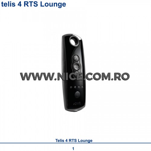 Telecomanda Somfy Telis 4 Lounge RTS
